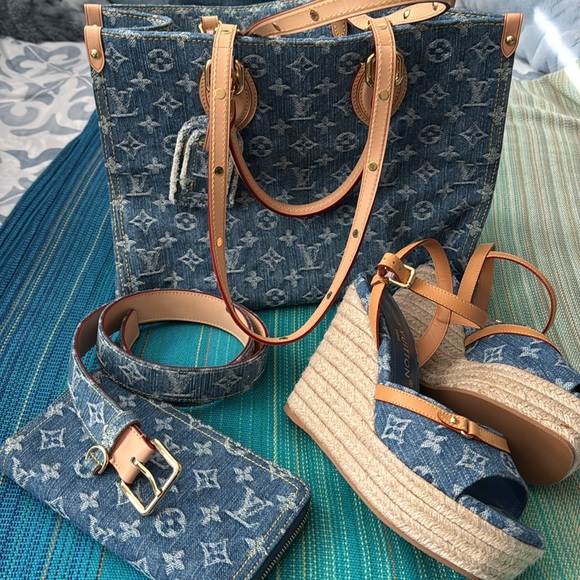 Louis Vuitton OTG MM Denim - Picture 5 of 5